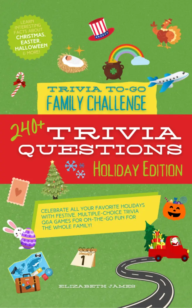 Trivia To-Go Family Challenge Holiday Edition book cover